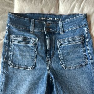 AE Next Level Stretch Flare Jeans